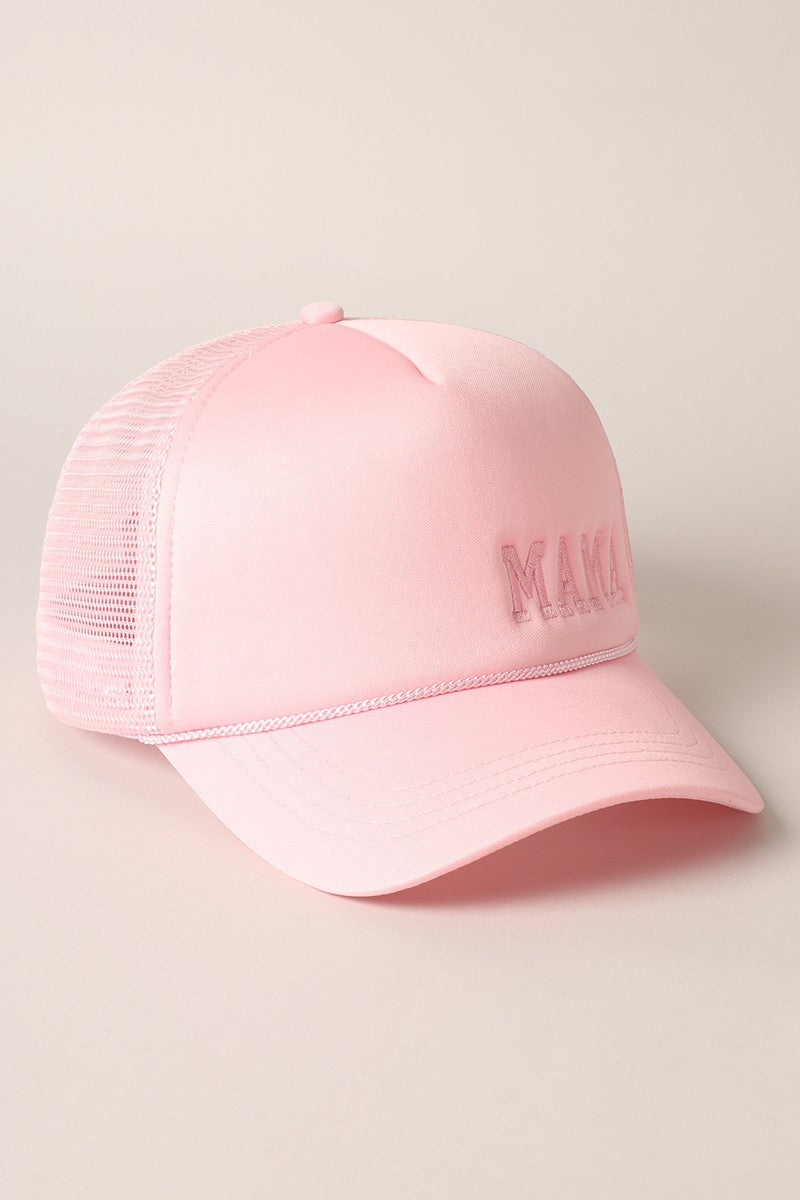 Mama Embroidered Trucker Hat