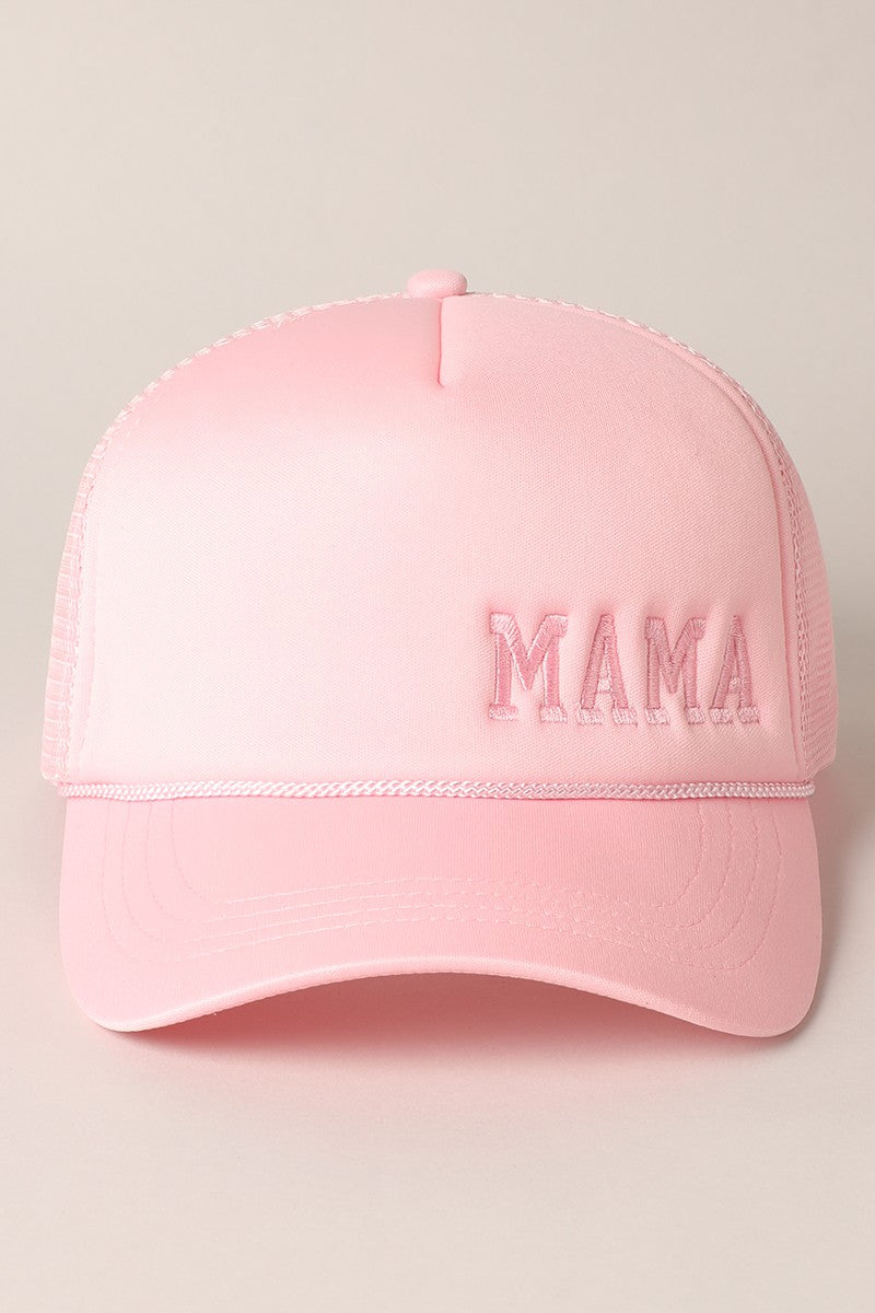 Mama Embroidered Trucker Hat