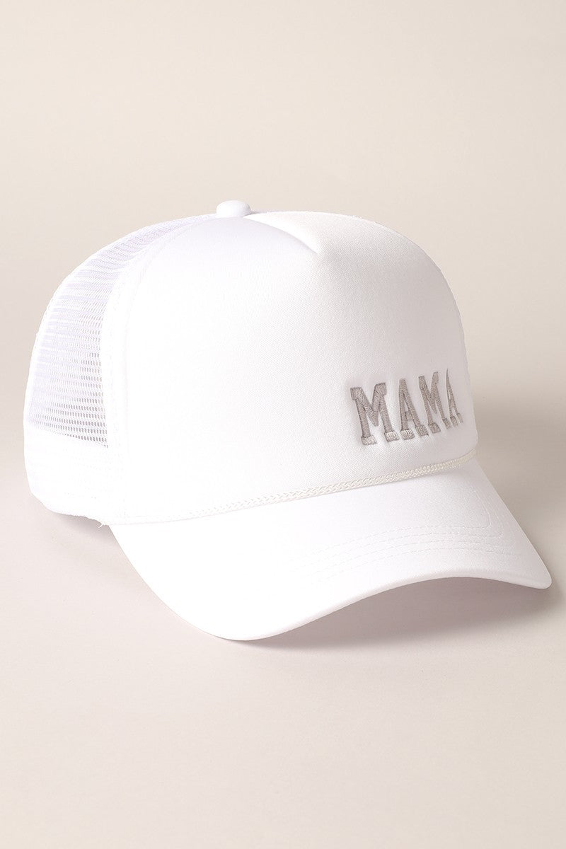 Mama Embroidered Trucker Hat