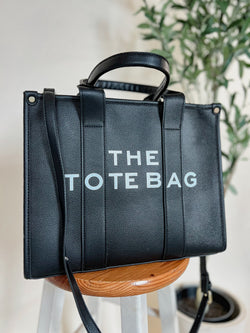Vegan Leather The Tote Bag