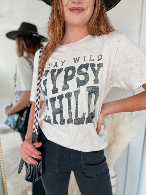 Stay Wild Gypsy Child Graphic Top (SM-XL)