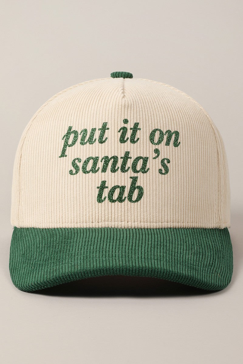 Put it On Santa's Tab Trucker Hat