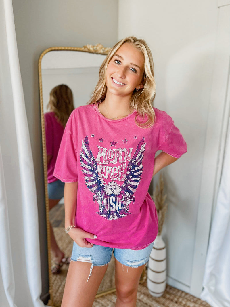 Born Free USA Graphic Tee