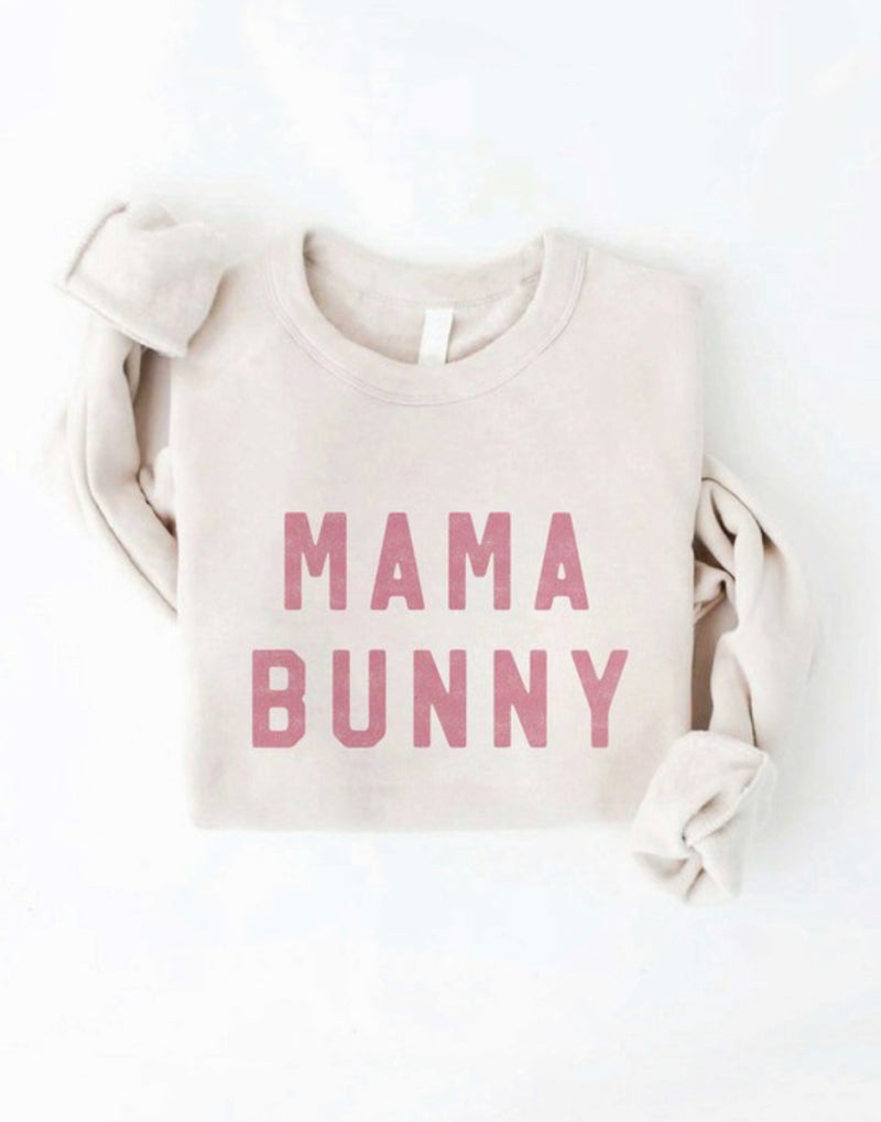 MAMA BUNNY Graphic Sweatshirt