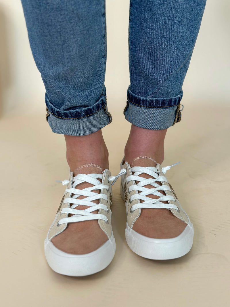 Just A Crush Rose Multi Sneakers
