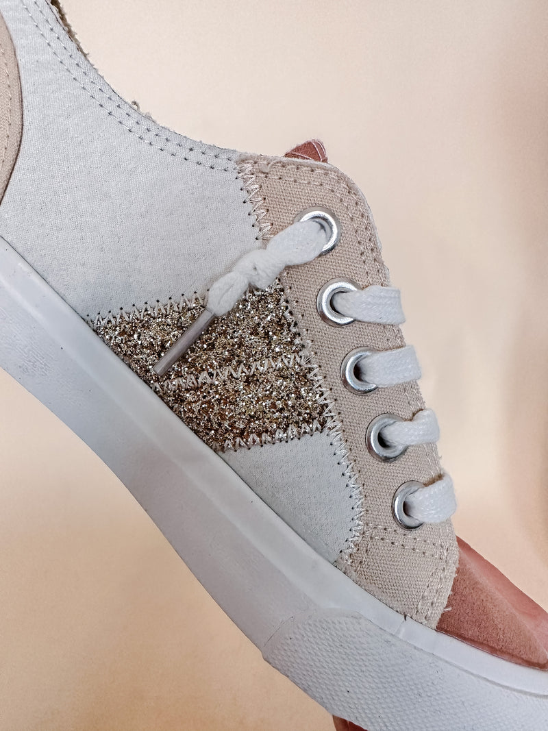 Just A Crush Rose Multi Sneakers