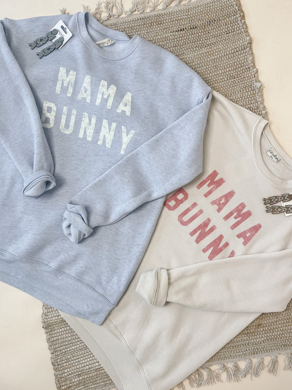 MAMA BUNNY Graphic Sweatshirt